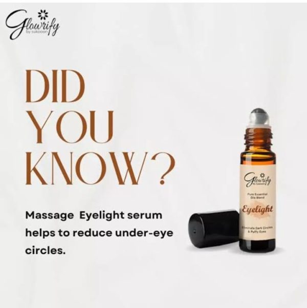 Glowrify Eyelight Serum – Eliminates Dark Circles Around Eyes & Puffy Eyes 10 Ml