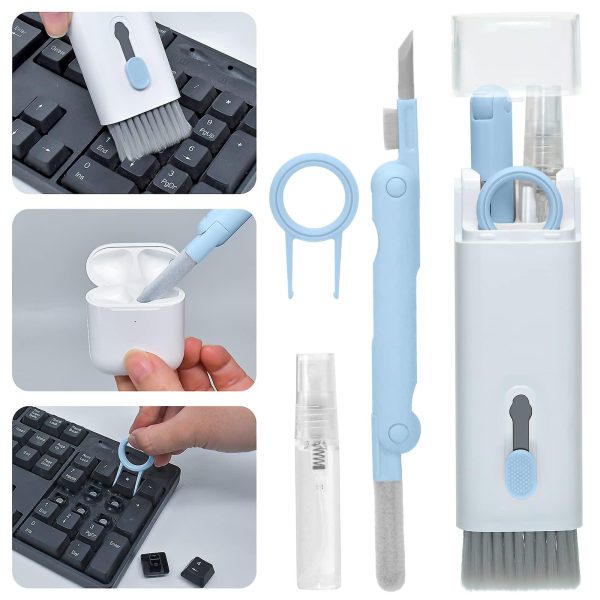 Headset 7 In 1 Kit Scalable Keyboard Cleaner Brush Earphone Cleaning Pen Cleaner